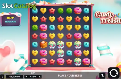 Οθόνη3. Candy Treasures Κουλοχέρης