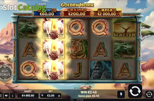 Οθόνη4. Golden Horn Κουλοχέρης 