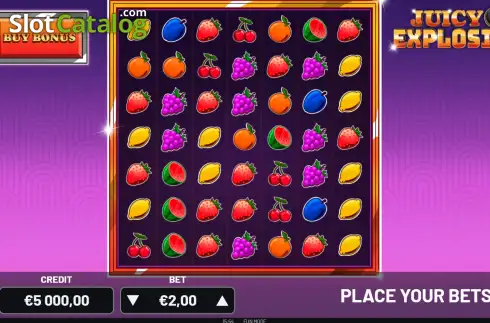 Οθόνη2. Juicy Explosion Κουλοχέρης