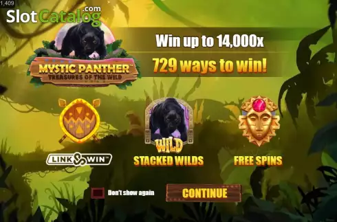 Οθόνη2. Mystic Panther Treasures of the Wild Κουλοχέρης