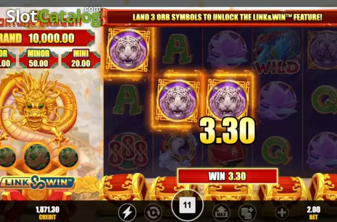 Οθόνη5. Fortune Dragon (Infinity Dragon Studios) Κουλοχέρης
