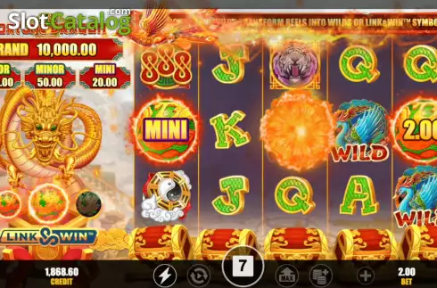 Οθόνη7. Fortune Dragon (Infinity Dragon Studios) Κουλοχέρης