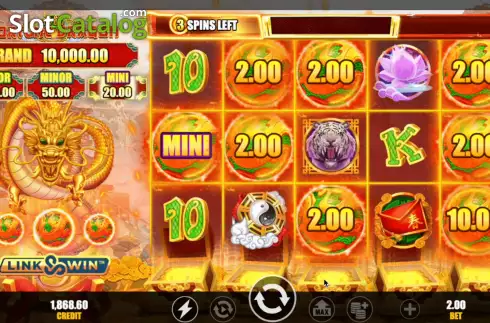 Οθόνη9. Fortune Dragon (Infinity Dragon Studios) Κουλοχέρης