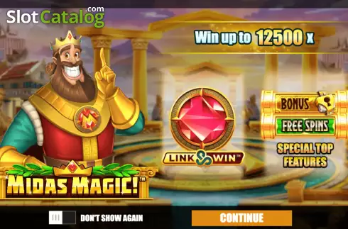 Οθόνη2. Midas Magic! Κουλοχέρης
