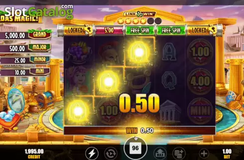 Οθόνη4. Midas Magic! Κουλοχέρης