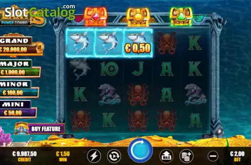 Οθόνη4. Atlantis Power Combo Κουλοχέρης