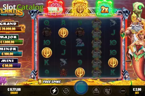 Οθόνη8. Atlantis Power Combo Κουλοχέρης