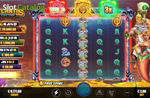 Οθόνη9. Atlantis Power Combo Κουλοχέρης
