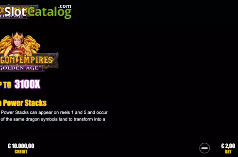 Οθόνη9. Dragon Empires Golden Age Κουλοχέρης 