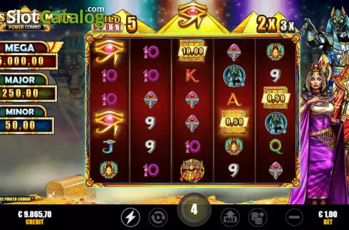 Οθόνη8. Gods & Pyramids Power Combo Κουλοχέρης