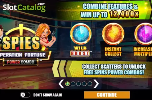 Οθόνη2. SPIES – Operation Fortune Power Combo Κουλοχέρης