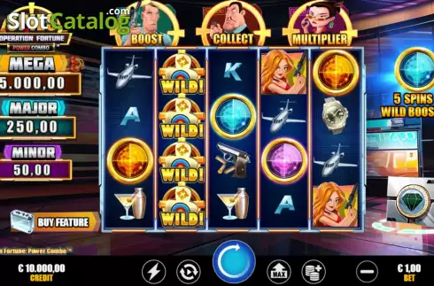 Οθόνη4. SPIES – Operation Fortune Power Combo Κουλοχέρης