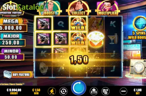 Οθόνη5. SPIES – Operation Fortune Power Combo Κουλοχέρης