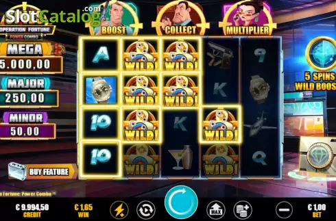 Οθόνη6. SPIES – Operation Fortune Power Combo Κουλοχέρης