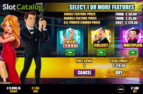 Οθόνη7. SPIES – Operation Fortune Power Combo Κουλοχέρης