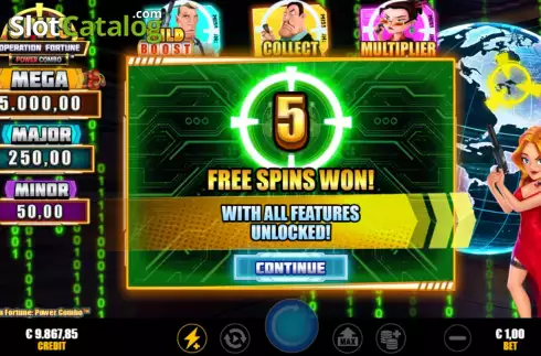 Οθόνη8. SPIES – Operation Fortune Power Combo Κουλοχέρης