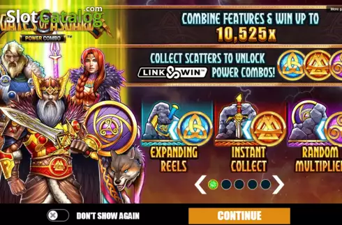 Οθόνη2. Gates of Asgard Power Combo Κουλοχέρης 