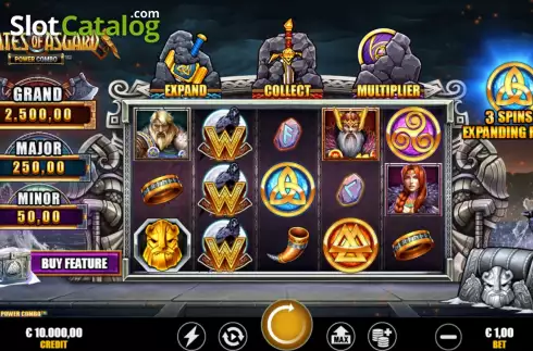 Οθόνη3. Gates of Asgard Power Combo Κουλοχέρης 