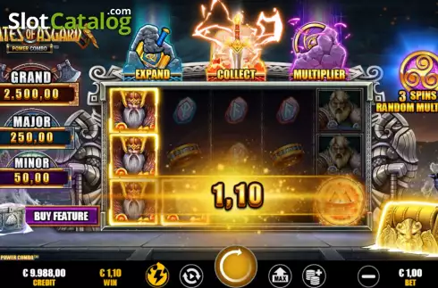 Οθόνη4. Gates of Asgard Power Combo Κουλοχέρης 