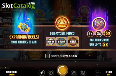 Οθόνη8. Gates of Asgard Power Combo Κουλοχέρης 