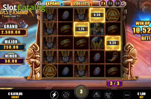 Οθόνη9. Gates of Asgard Power Combo Κουλοχέρης 