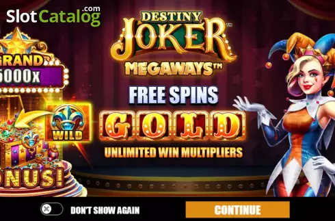 Οθόνη2. Destiny Joker Megaways Κουλοχέρης