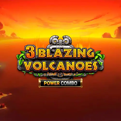 3 Blazing Volcanoes Power Combo Λογότυπο