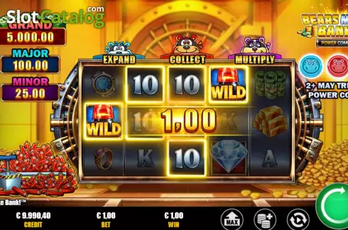 Οθόνη4. Bears Make Bank! Power Combo Κουλοχέρης 