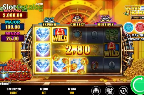 Οθόνη5. Bears Make Bank! Power Combo Κουλοχέρης 