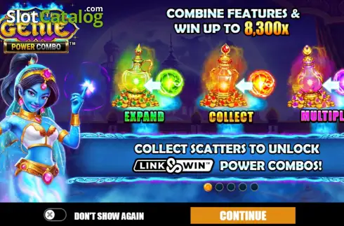 Οθόνη2. Enchanted Genie Power Combo Κουλοχέρης