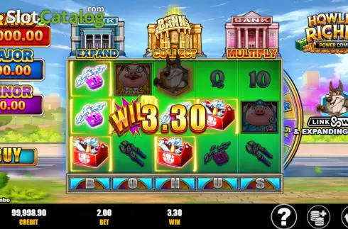 Οθόνη3. Howling Riches Power Combo Κουλοχέρης