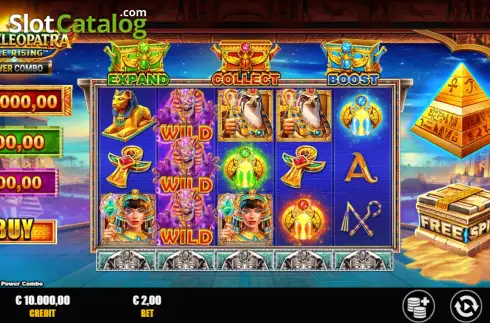 Οθόνη2. Ra & Cleopatra: Nile Rising Power Combo Κουλοχέρης