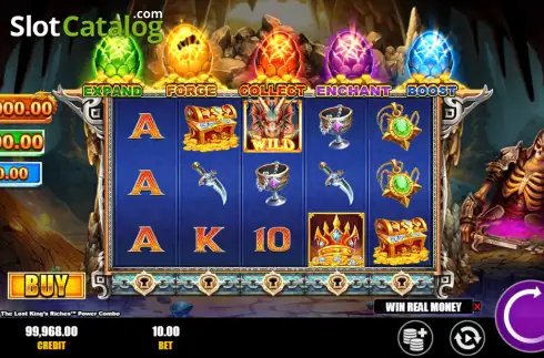 Οθόνη2. Dragonlings 2: The Lost King's Riches Power Combo Κουλοχέρης 