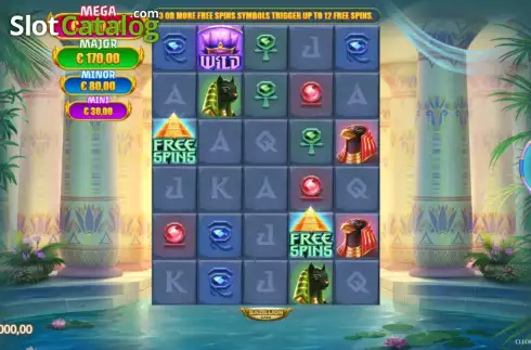 Οθόνη3. Cleopatra's Golden Spells Κουλοχέρης 