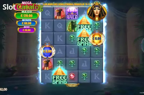 Οθόνη4. Cleopatra's Golden Spells Κουλοχέρης 