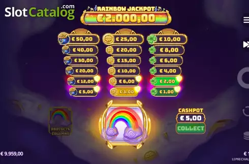 Οθόνη5. Leprechaun Strike Κουλοχέρης