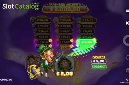 Οθόνη6. Leprechaun Strike Κουλοχέρης