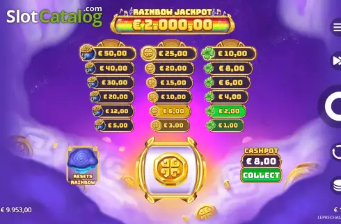 Οθόνη7. Leprechaun Strike Κουλοχέρης