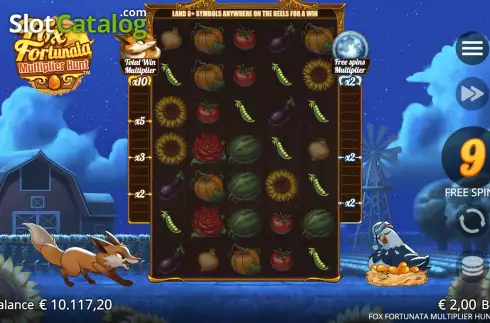 Οθόνη6. Fox Fortunata: Multiplier Hunt Κουλοχέρης