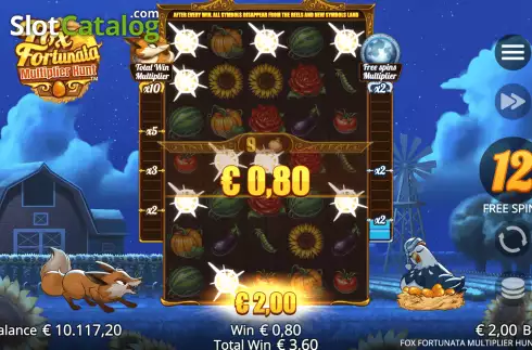 Οθόνη8. Fox Fortunata: Multiplier Hunt Κουλοχέρης