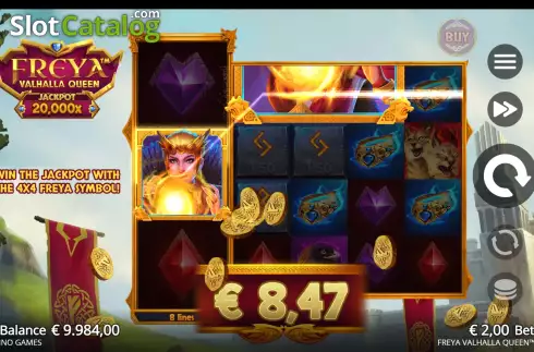 Οθόνη3. Freya Valhalla Queen Κουλοχέρης