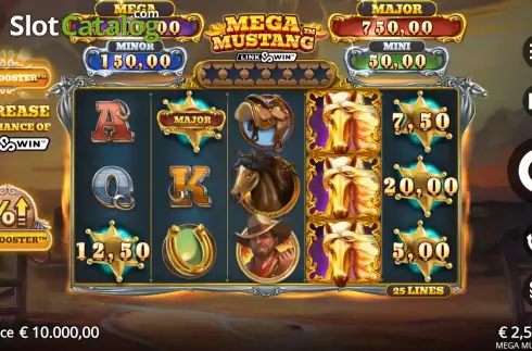 Οθόνη2. Mega Mustang Κουλοχέρης