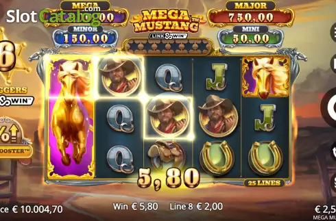 Οθόνη3. Mega Mustang Κουλοχέρης