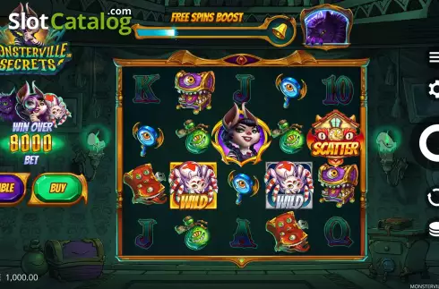 Οθόνη2. Monsterville Secrets Κουλοχέρης