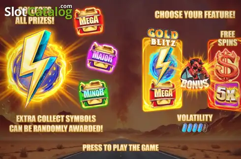 Οθόνη2. Hellfire Highway Gold Blitz Κουλοχέρης