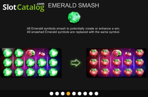 Οθόνη9. Emerald Smash Κουλοχέρης