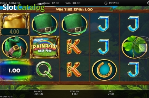 Οθόνη5. Rainbow Cash Pots Κουλοχέρης