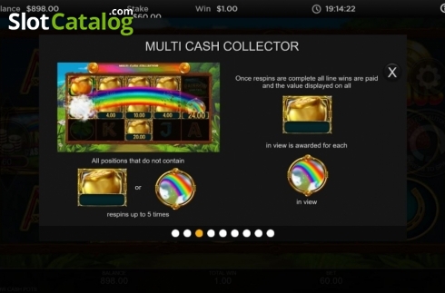 Οθόνη8. Rainbow Cash Pots Κουλοχέρης