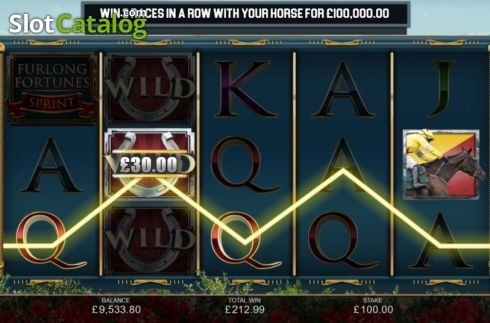 Οθόνη8. Furlong Fortunes Sprint Κουλοχέρης