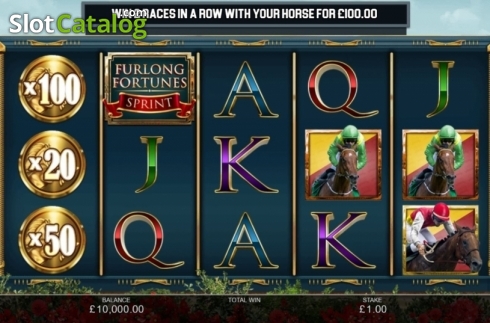 Οθόνη4. Furlong Fortunes Sprint Κουλοχέρης